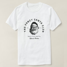 「ファンシーサンタクラブ」- クリスマスアートプリント  Tシャツ