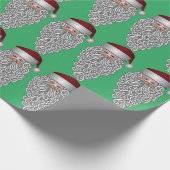 ファンシーサンタ ラッピングペーパー (角)