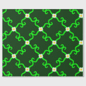 ファンシーデイジー ラッピングペーパー (フラット)