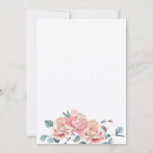 ファンシーネイルアート誕生日招待状 招待状 (裏面)