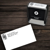 ファンシーハートク遊イーンズカー縁どド セルフインキングスタンプ