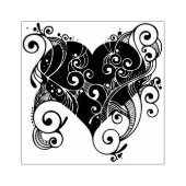 ファンシーハート ラバースタンプ (インプリント)