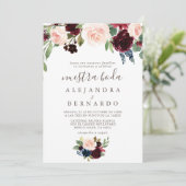 ファンシーバラヌエストラボダ招待状 招待状 (スタンド正面)