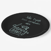 ファンシーパンツおもしろい卒業カスタム ペーパープレート (アングル)