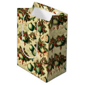 ファンシービクトリアンオーナメント ミディアムペーパーバッグ (正面アングル)