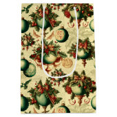 ファンシービクトリアンオーナメント ミディアムペーパーバッグ (裏面)