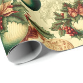 ファンシービクトリアンオーナメント ラッピングペーパー (ロールコーナー)