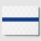 ファンシーピーコックフェザー結婚ズゲストブック ゲストブック (裏面)