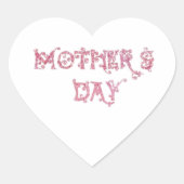 ファンシーフォントMD ハートシール (正面)