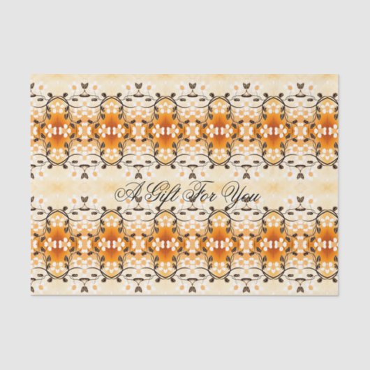 ファンシーフローラティッシュペーパー 薄葉紙 (正面)