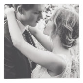 ファンシーフローラモノグラム文字G結婚のフォトキューブ フォトキューブ (右)