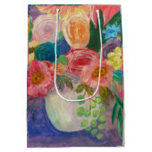 ファンシーフローラ抱き枕 ミディアムペーパーバッグ (裏面)