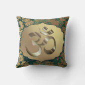 ファンシーフローラ金ゴールド クッション (裏面)