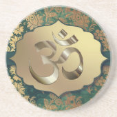 ファンシーフローラ金ゴールド コースター (正面)