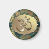 ファンシーフローラ金ゴールド マグネット (正面)