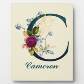 ファンシーフローラ'C' フォトプラーク (正面)