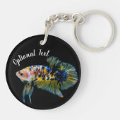 ファンシーベッタ闘魚 キーホルダー (裏面)
