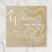 ファンシーモダン結婚金ゴールド抱き枕 フェイバータグ (正面)