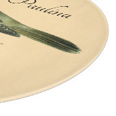 ファンシーモモの王冠パーソナライズされた鳥 カッティングボード (角)