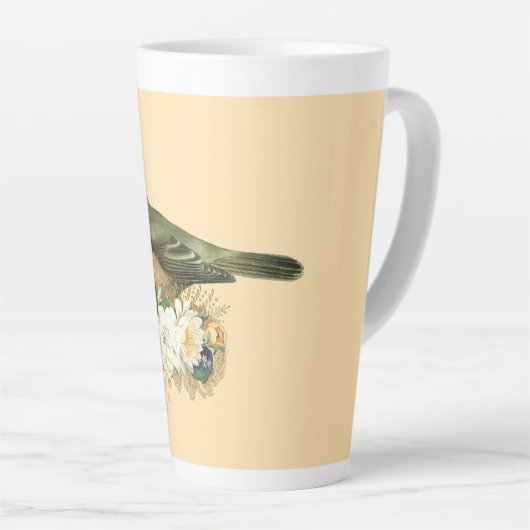 ファンシーモモの王冠 カフェラテマグ (右アングル)