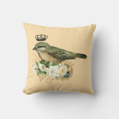 ファンシーモモの王冠 クッション (正面)