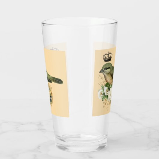 ファンシーモモの王冠 タンブラーグラス (右)