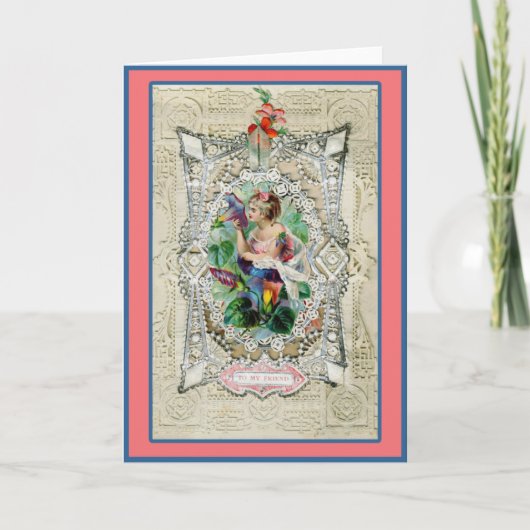 ファンシーヴィンテージバレンタイン シーズンカード (正面)