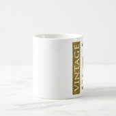 ファンシーヴィンテージ65誕生日 コーヒーマグカップ (中央)