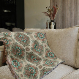 ファンシー伝統的ブランケット スローブランケット