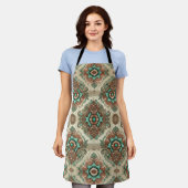 ファンシー伝統的 エプロン (着用した状態)