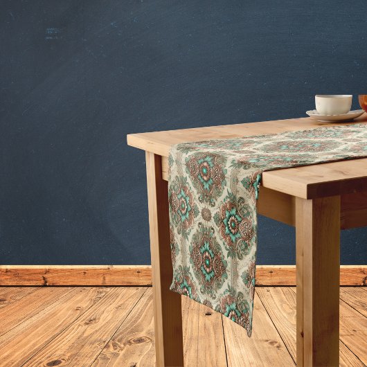 ファンシー伝統的 ショートテーブルランナー