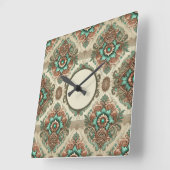 ファンシー伝統的 スクエア壁時計 (傾斜)