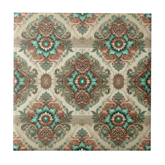 ファンシー伝統的 タイル (正面)