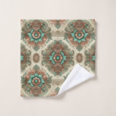 ファンシー伝統的 バスタオルセット (ウォッシュタオル)