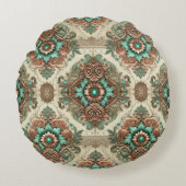 ファンシー伝統的 ラウンドクッション (正面)
