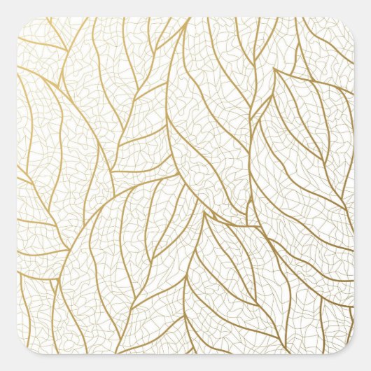 ファンシー模様 スクエアシール (正面)