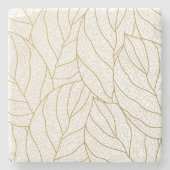 ファンシー模様 ストーンコースター (正面)