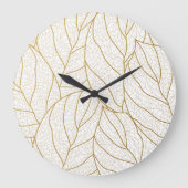 ファンシー模様 ラージ壁時計 (正面)