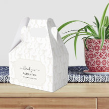 ファンシー水彩白弓パターン