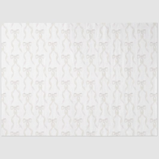 ファンシー水彩白弓パターン 薄葉紙 (正面)