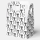 ファンシー水彩黒弓パターン フェイバーボックス (オープン)