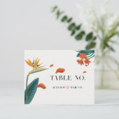 ファンシー熱帯結婚花 – サンキューカード2 エンクロージャーカード (スタンド正面)