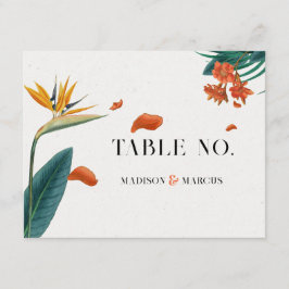 ファンシー熱帯結婚花 – サンキューカード2 エンクロージャーカード