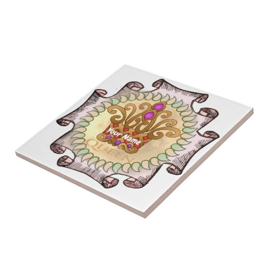 ファンシー王冠 タイル (側面)