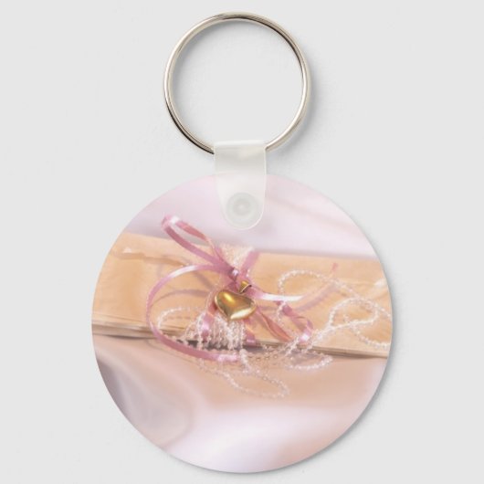 ファンシー結婚式招待状 キーホルダー (正面)