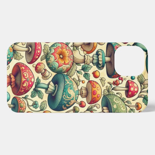 ファンシー菌 iPhoneケース (裏面横)