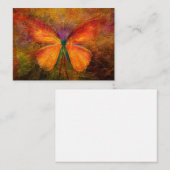 ファンシー蝶 ノートカード (正面/裏面)