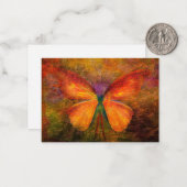 ファンシー蝶 ノートカード (正面/裏面インサイチュ)