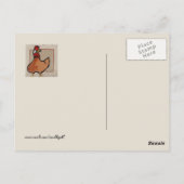 ファンシー足 ポストカード (裏面)