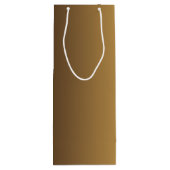 ファンシー金ゴールド&ブルゴーニュワイン抱き枕 ワインギフトバッグ (裏面)